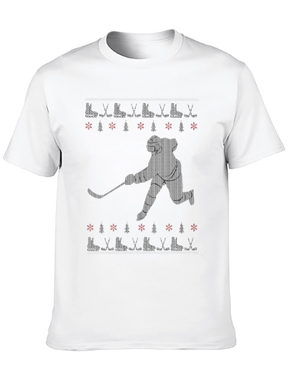 Hockey Ugly Christmas Sweater T-Shirt