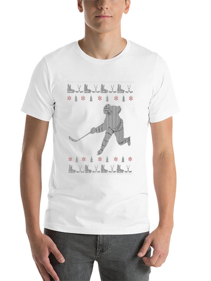 Hockey Ugly Christmas Sweater T-Shirt