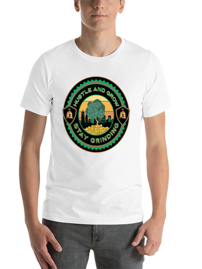 Hustle & Grow Graphic Tee - Stay Grinding!