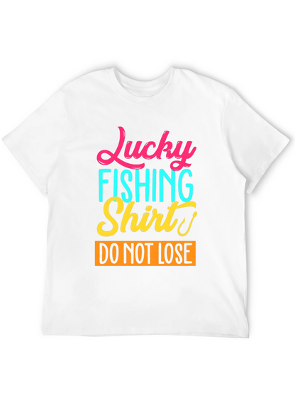 Lucky Fishing Shirt Graphic Tee