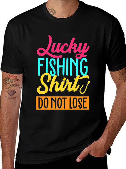 Lucky Fishing Shirt Graphic Tee