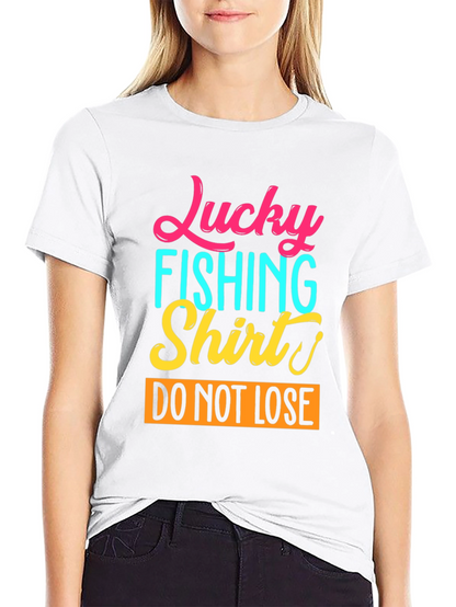 Lucky Fishing Shirt Graphic Tee