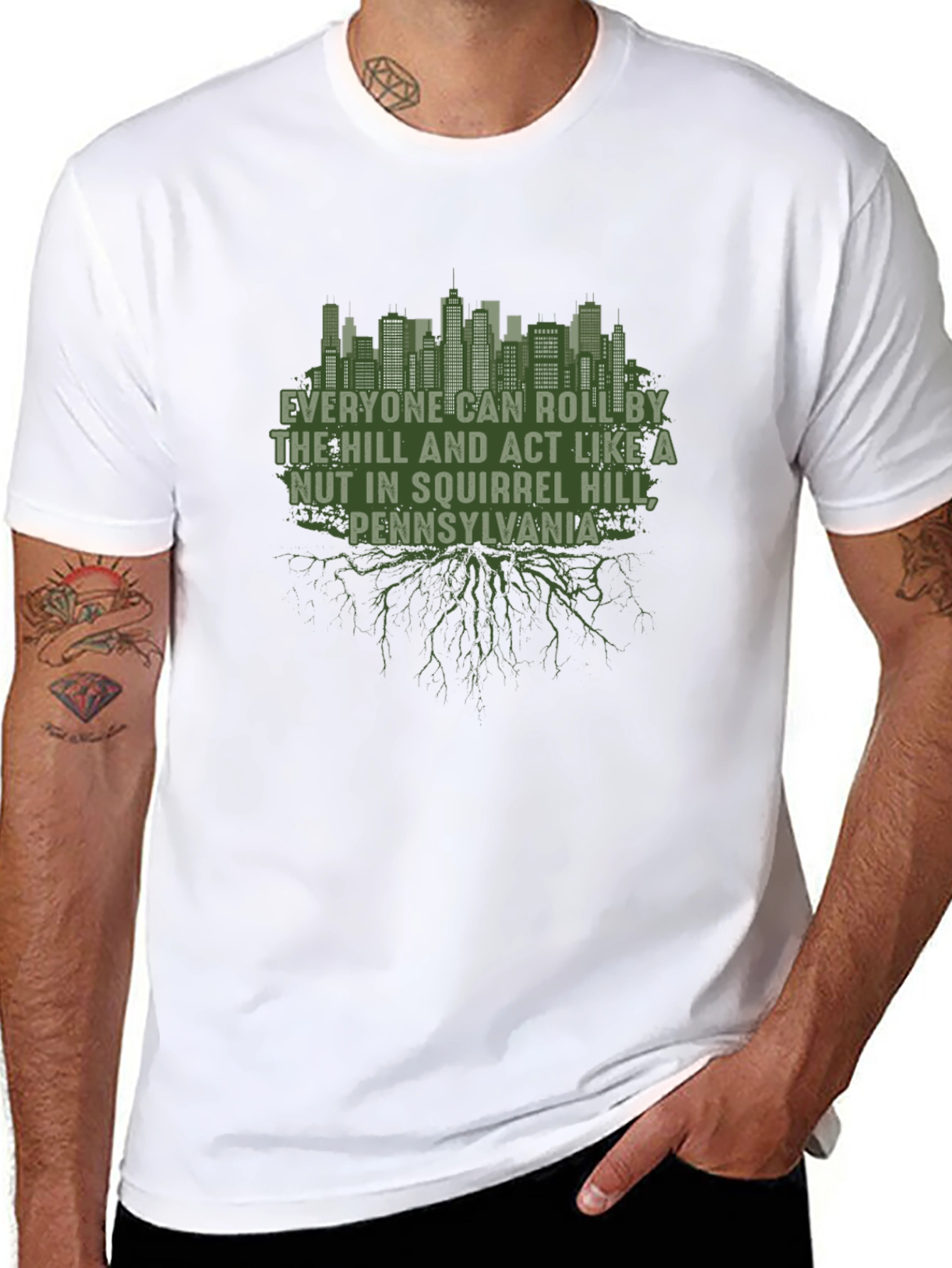 Squirrel Hill Pennsylvania Graphic T-Shirt