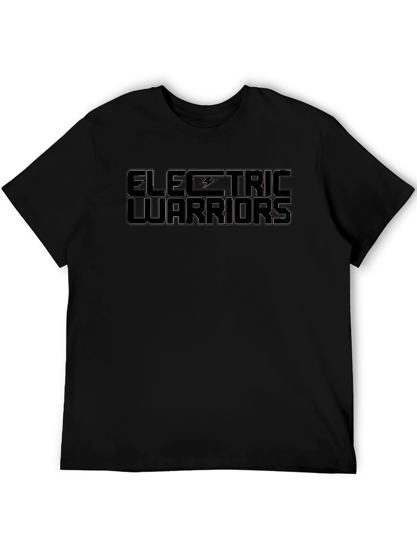 Electric Warriors Graphic Tee - Black