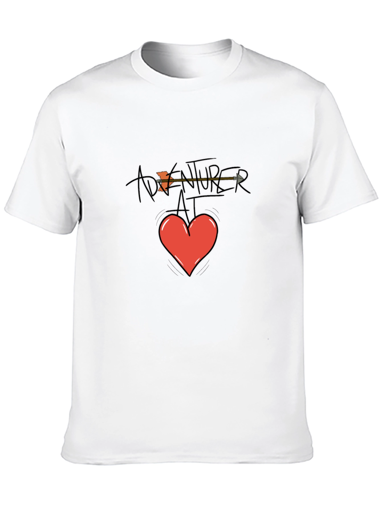 Adventurer at Heart Graphic T-Shirt