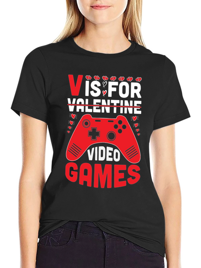 Valentine Video Games T-Shirt