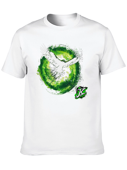 Eagle Portal Graphic Tee - Cool Black T-Shirt
