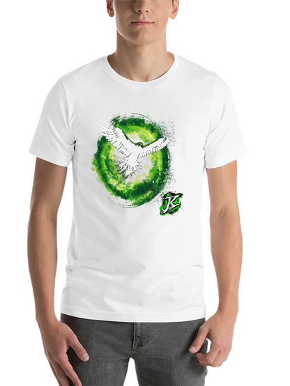Eagle Portal Graphic Tee - Cool Black T-Shirt