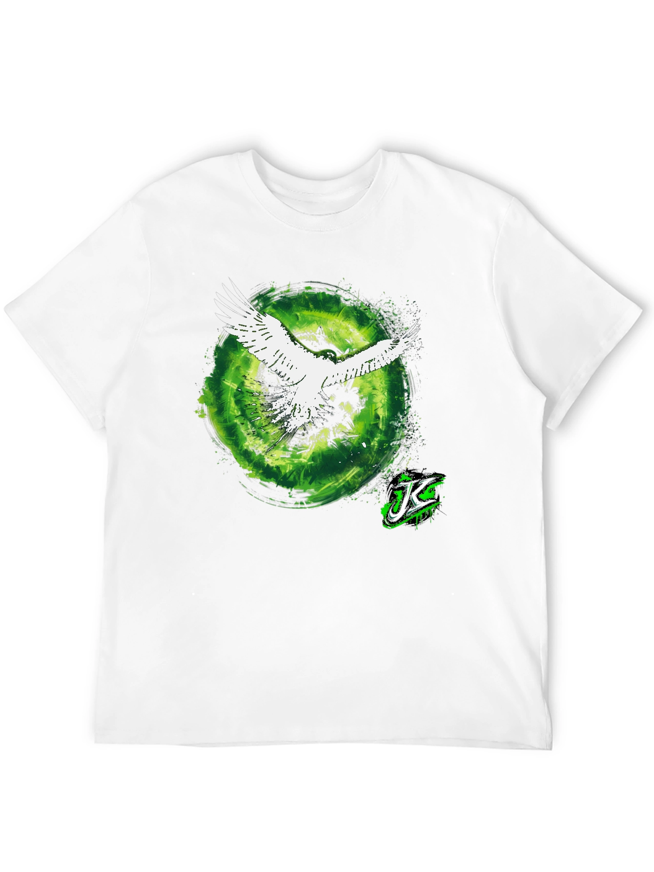 Eagle Portal Graphic Tee - Cool Black T-Shirt