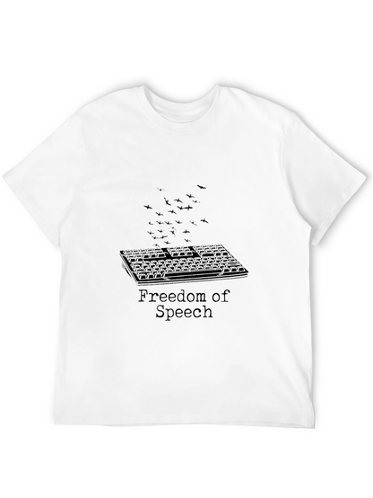 Freedom of Speech Keyboard T-Shirt
