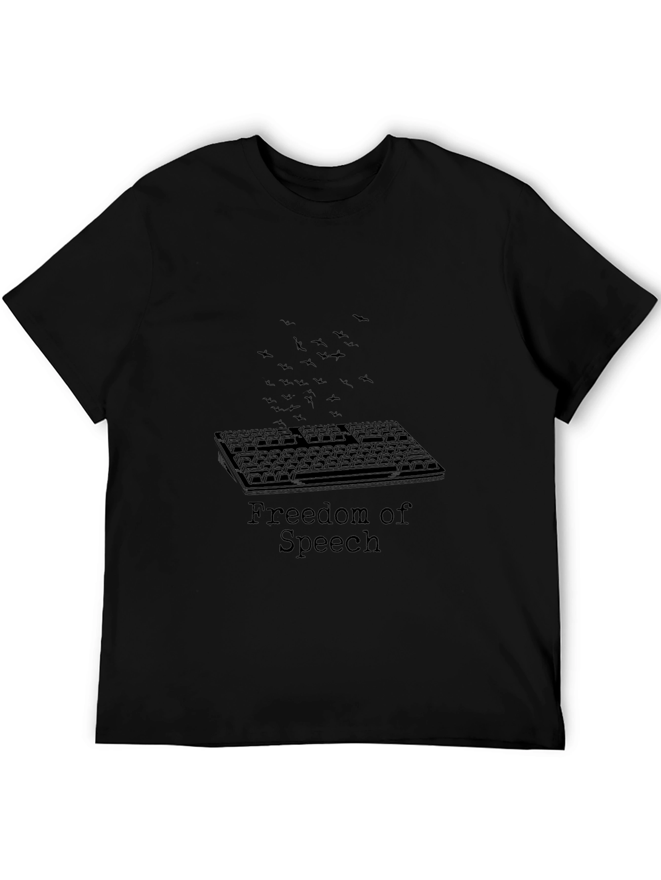 Freedom of Speech Keyboard T-Shirt