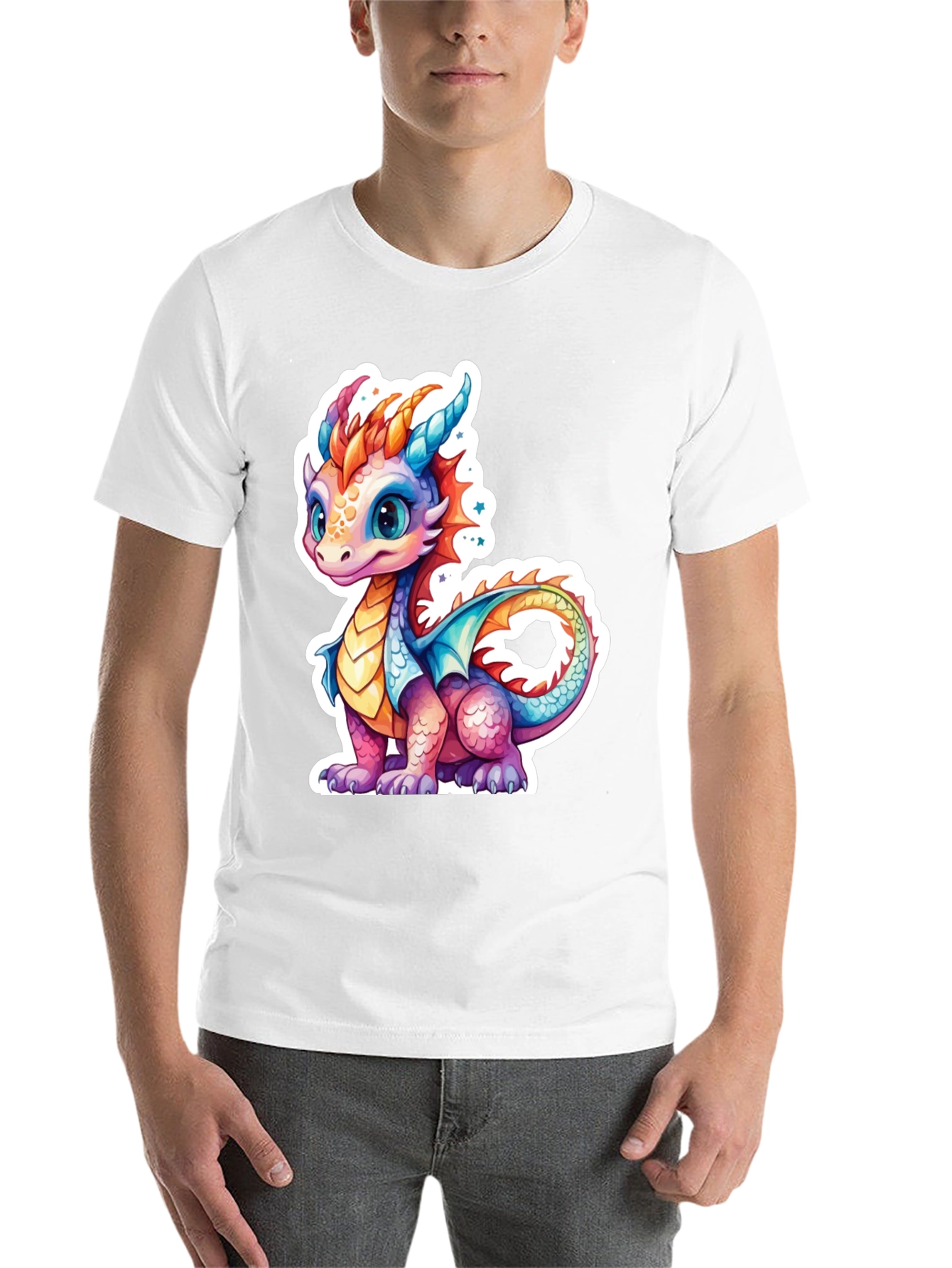 Cute Dragon Graphic Tee
