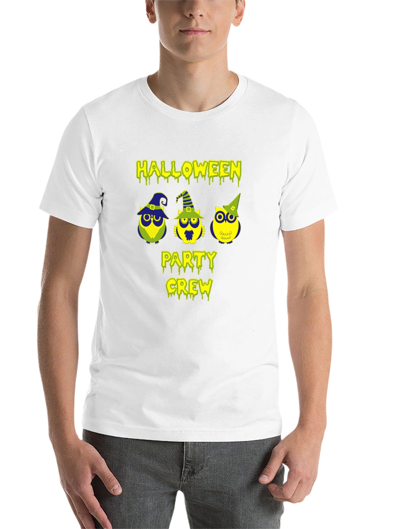Halloween Party Crew Owl T-Shirt