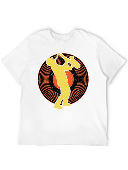 Saxophone Musician Graphic Tee