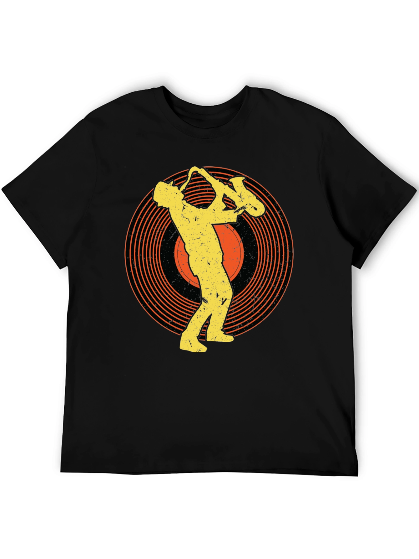 Saxophone Musician Graphic Tee